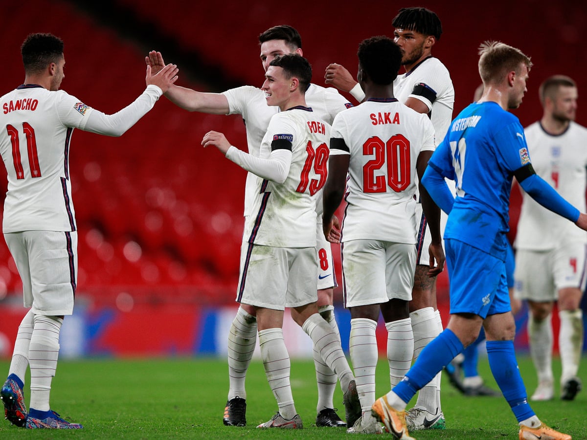 Grealish Foden And Saka Offer Anglo Tiki Taka That Southgate Can Build On Football The Guardian