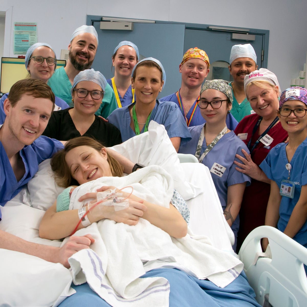 Woman becomes first UK womb transplant recipient to give birth | Fertility problems | The Guardian
