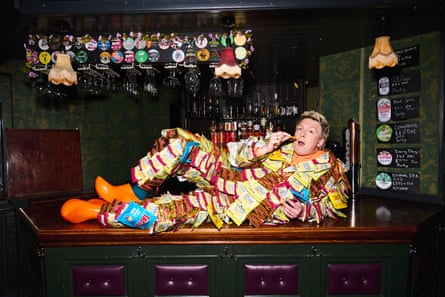 Lycett in a publicity image for the show.