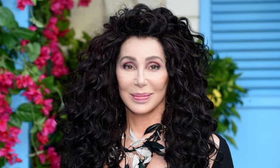 Cher at the world premiere of Mamma Mia! Here We Go Again in London.