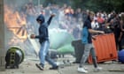 Why are people rioting across England and how many are involved?