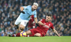 Sergio Agüero and Dejan Lovren