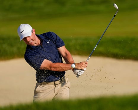 Rory McIlroy clashes with fan at US PGA after latest 'USA' chant | Rory McIlroy | The Guardian