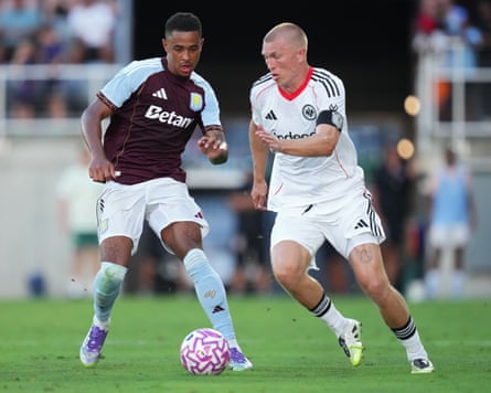 Jacob Ramsey in action against Frankfurt.