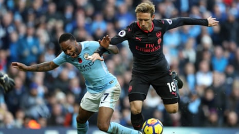 Wenger bemoans referee after Manchester City outclass Arsenal – video