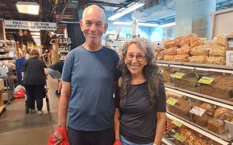 Gad Haggai and Judih Weinstein Haggai, residents of the Nir Oz kibbutz, came under attack while taking a morning walk on Saturday 7 October 2023.