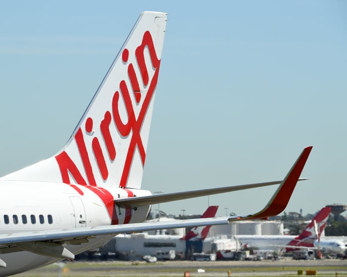 Airservices Australia says Sydney airport Virgin-Qantas incident did not require mandatory report
