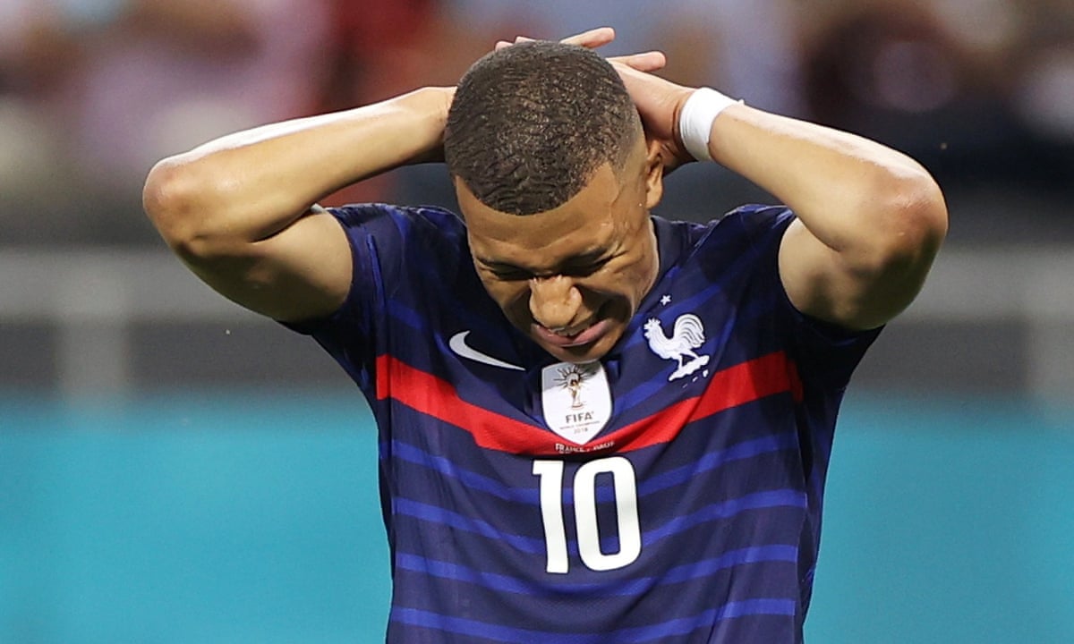 He is very affected by it': Deschamps defends Mbappé as France crash out | Euro 2020 | The Guardian