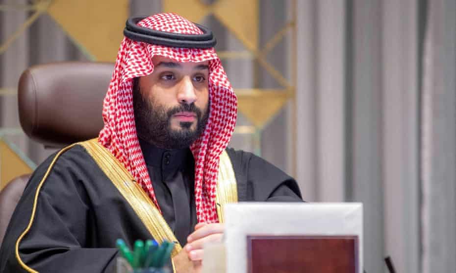Mohammed bin Salman in Riyadh in December. The crown prince reportedly declined to take a call from Joe Biden last month.