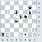 Anatoly Karpov v Mark Taimanov, Leningrad 1977 Facing the reigning world champion at the height of his powers, Taimanov looked right up against it. Karpov is a pawn up, and his b6 pawn is only two squares from queening. But Taimanov found the artistic finish 1...Ng3+! 2 hxg3 (if 2 Qxg3 Rxb1 and Black wins easily on material) Ra8! and Karpov, with no defence to Rh8 mate, resigned