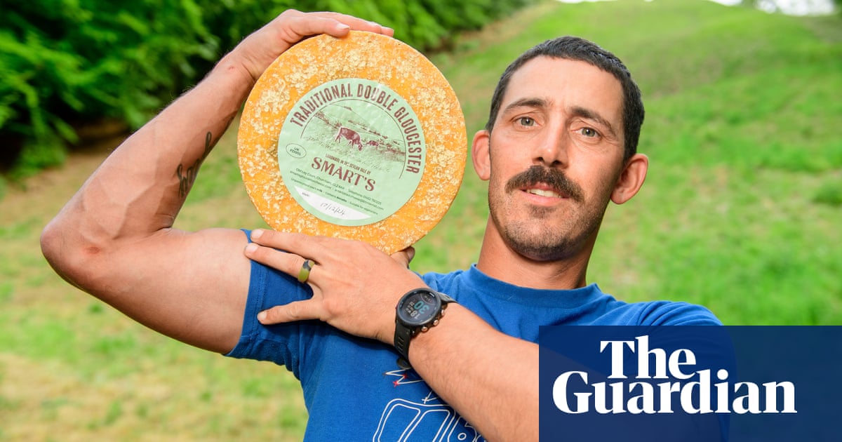 Try to stay on your feet': Cheese-rolling champion reveals secrets to his success