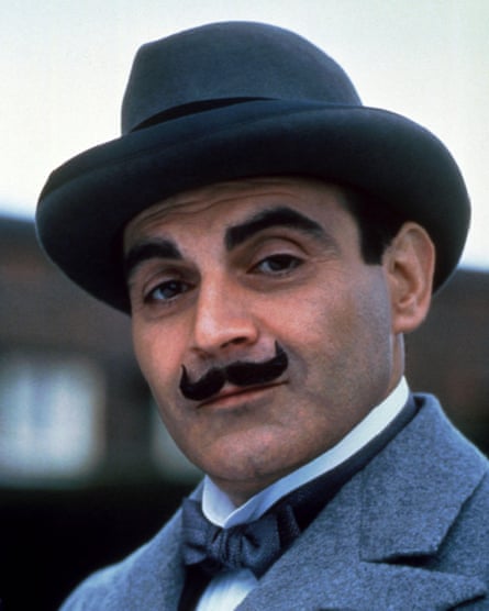 David Suchet as Poirot.