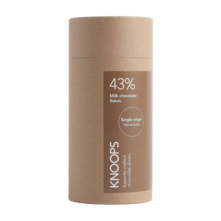 Knoops 43% Milk Hot Chocolate Flakes Tube