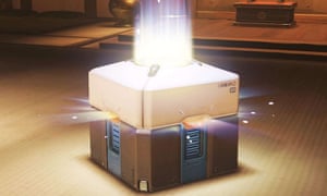 A loot box in popular video game Overwatch.