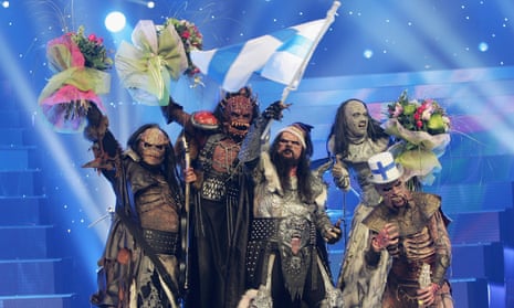 Nothing would capture the spirit of Eurovision better than 30 Finnish rock gods, knee deep in dry ice, belting out a four-part harmony.