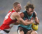 Rain puts dampener on Gather Round despite AFL’s hype and schmoozing | Jonathan Horn