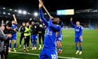 Rampant Leicester move ever closer to promotion and dent Southampton’s hopes