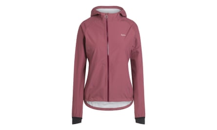 A pink Rapha Women’s Commuter cycling Jacket
