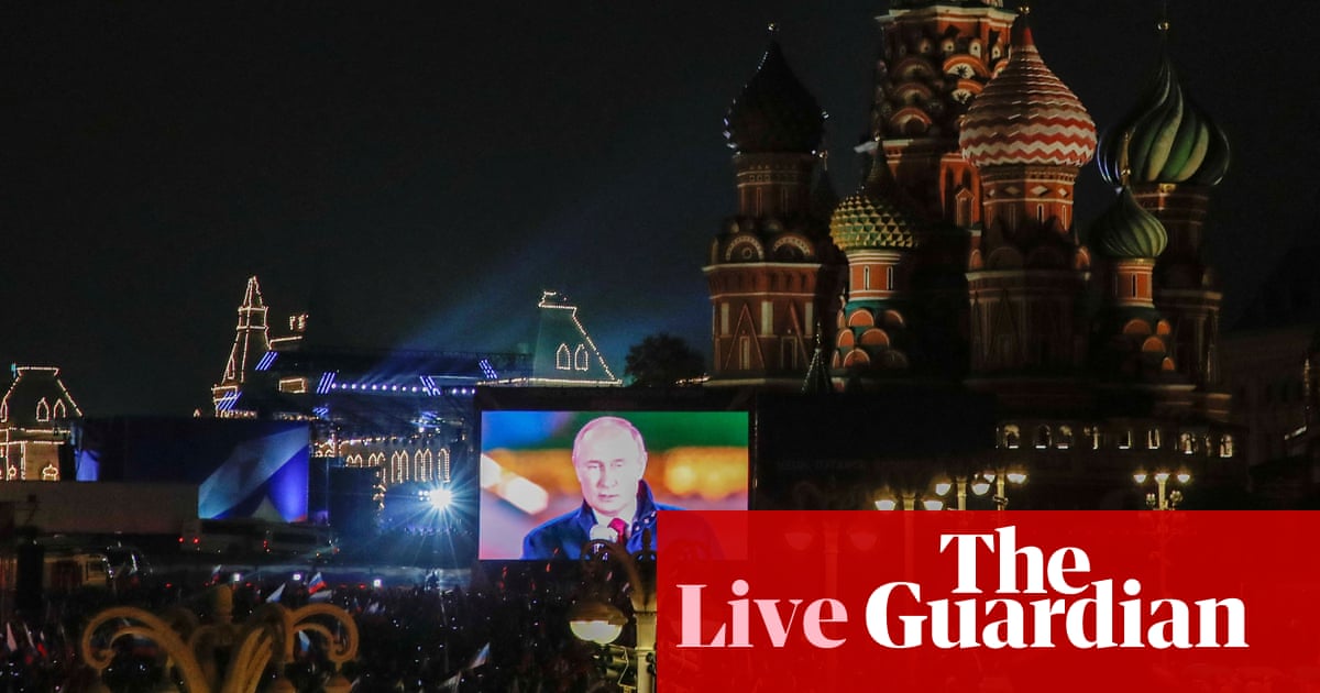 Russia-Ukraine war live: Putin annexes Ukrainian regions; Kyiv applies for Nato membership – as it happened - The Guardian