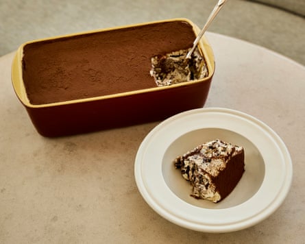‘Wet, light and stodgy in all the right places’ … Rosina’s tiramisu.
