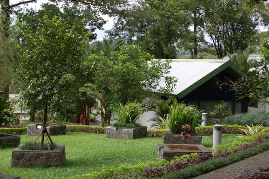 The lush grounds of the JCLEC