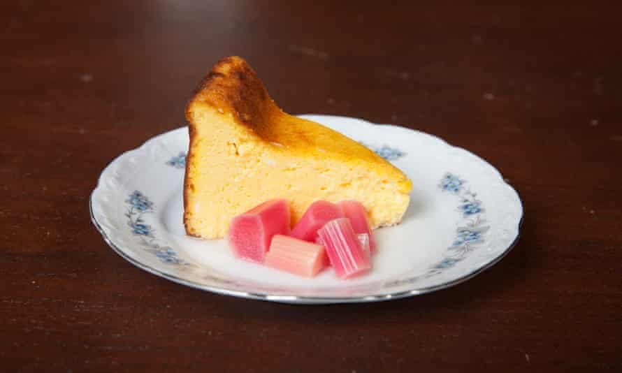 The Plimsoll’s freshly made ricotta cheesecake.