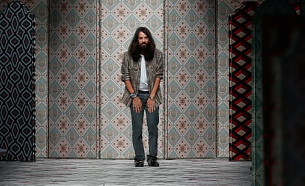 Playful … Alessandro Michele at Gucci’s spring/summer 2016 show in Milan