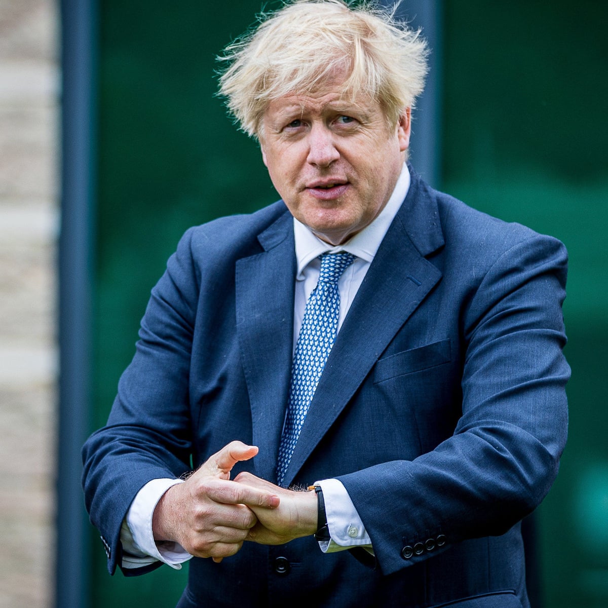 Hands Face Space Boris Johnson Unveils New Covid 19 Slogan World News The Guardian