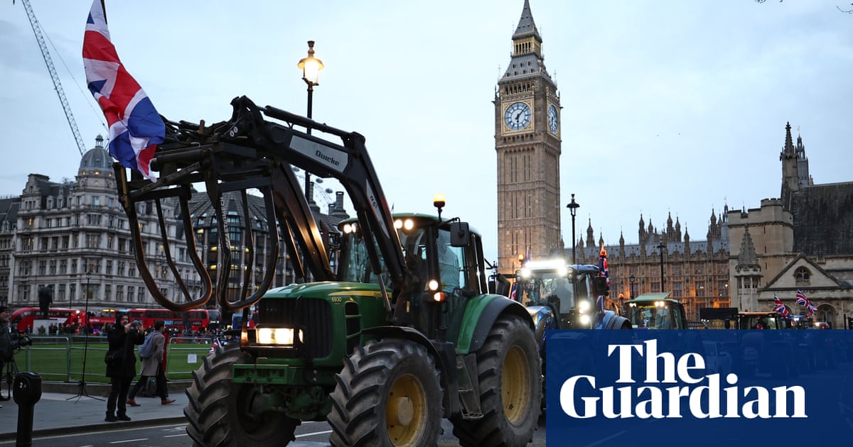 Tax changes in budget last straw for UK farmers after 'years of being squeezed'