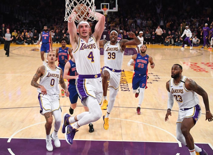 How Alex Caruso Became The Los Angeles Lakers Unlikely Cult Hero Sport The Guardian