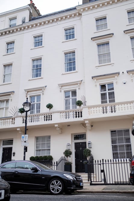 Mone and Barrowman’s Eaton Terrace home is now up for sale.