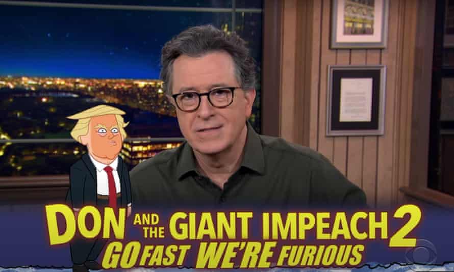 Colbert Trump S Defense Is The Guy Didn T Do The Thing We All Saw Him Do Late Night Tv Roundup The Guardian Colbert Trump S Defense Is The Guy Didn T Do The Thing We All Saw Him Do Late Night Tv Roundup The Guardian