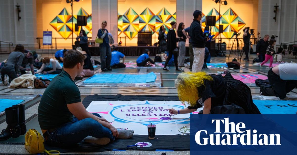 Love, hope, community and resistance': ACLU to unveil 9,000 sq ft quilt for trans rights