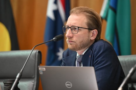 Liberal senator James Paterson.