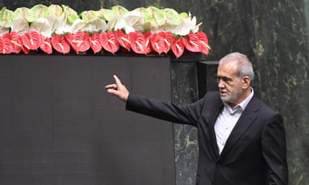 Iran’s newly elected president, Masoud Pezeshkian
