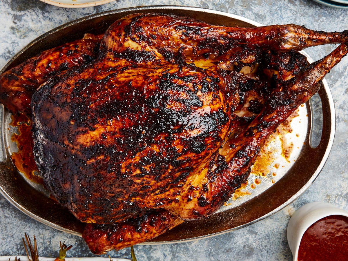 Turkey, lemony beans, sweet-and sour-carrots: Yotam Ottolenghi's