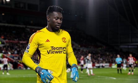 André Onana: the sole United player deserving of praise at Brentford.