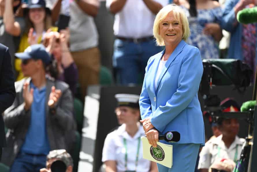 Wimbledon’s restless Middle Sunday mixes new ideas and old favourites | Wimbledon 2022 2 Sue Barker in attendance to mark Centre Court’s 100th anniversary
