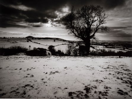 Approaching evening, looking from Don McCullin’s house during winter 1991.