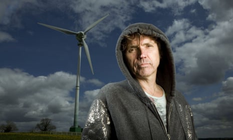Dale Vince, owner of the Green electricity company Ecotricity.