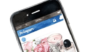 Illustration of an Instagram page