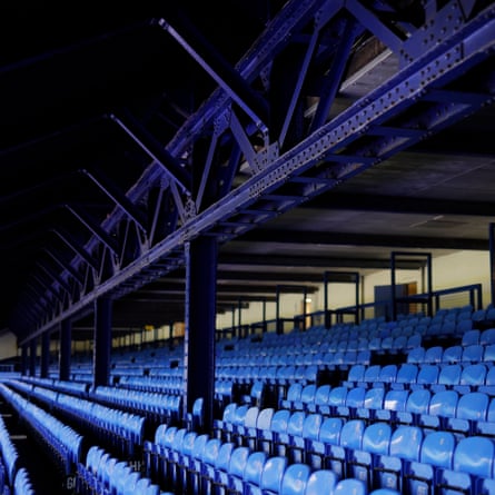 The lower Gwladys Street end.