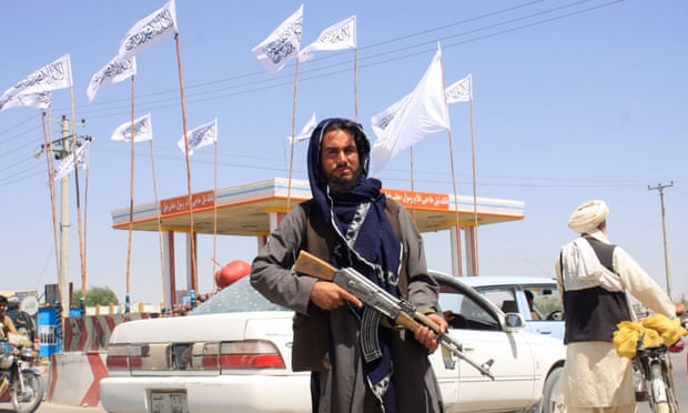 A Taliban fighter in Ghazni, Afghanistan, on Saturday.