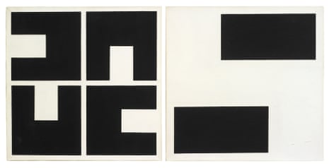Strophe / Antistrophe (Synergy of Two Paintings), 1961 by Jeffrey Steele.