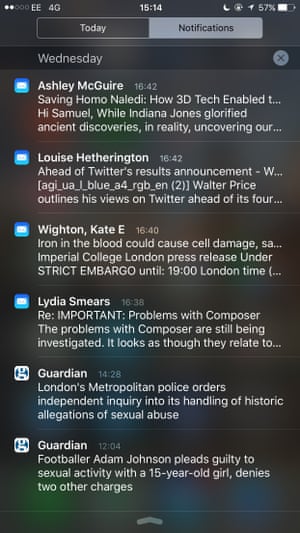 notifications