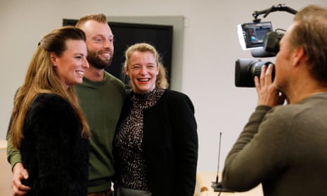 Parents and donor children react after the ruling in Rotterdam