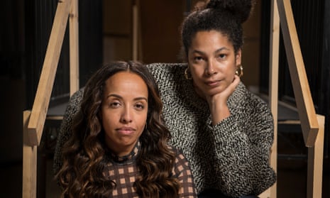 ‘The play reaches beyond an African-American experience’ … Nadia Latif, left, and Jackie Sibblies Drury.