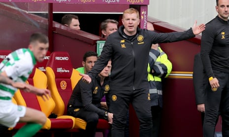 Neil Lennon saw his free-scoring team score five goals at Motherwell at the weekend.