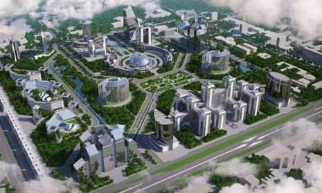 The Uzbek government hopes Tashkent City will be a hub for international finance. 