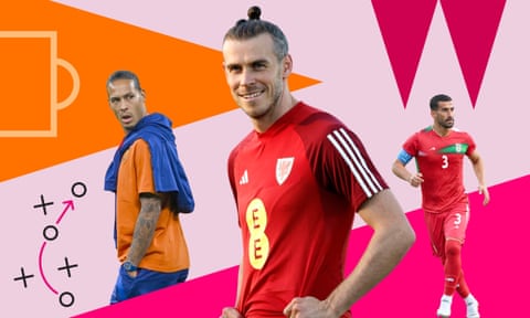 Virgil van Dijk, Gareth Bale and Ehsan Hajsafi.
